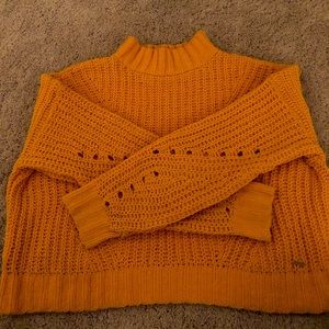 Mustardish yellow sweater